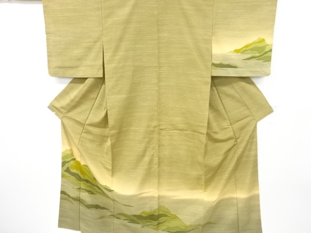 JAPANESE KIMONO / HOMONGI / TSUMUGI